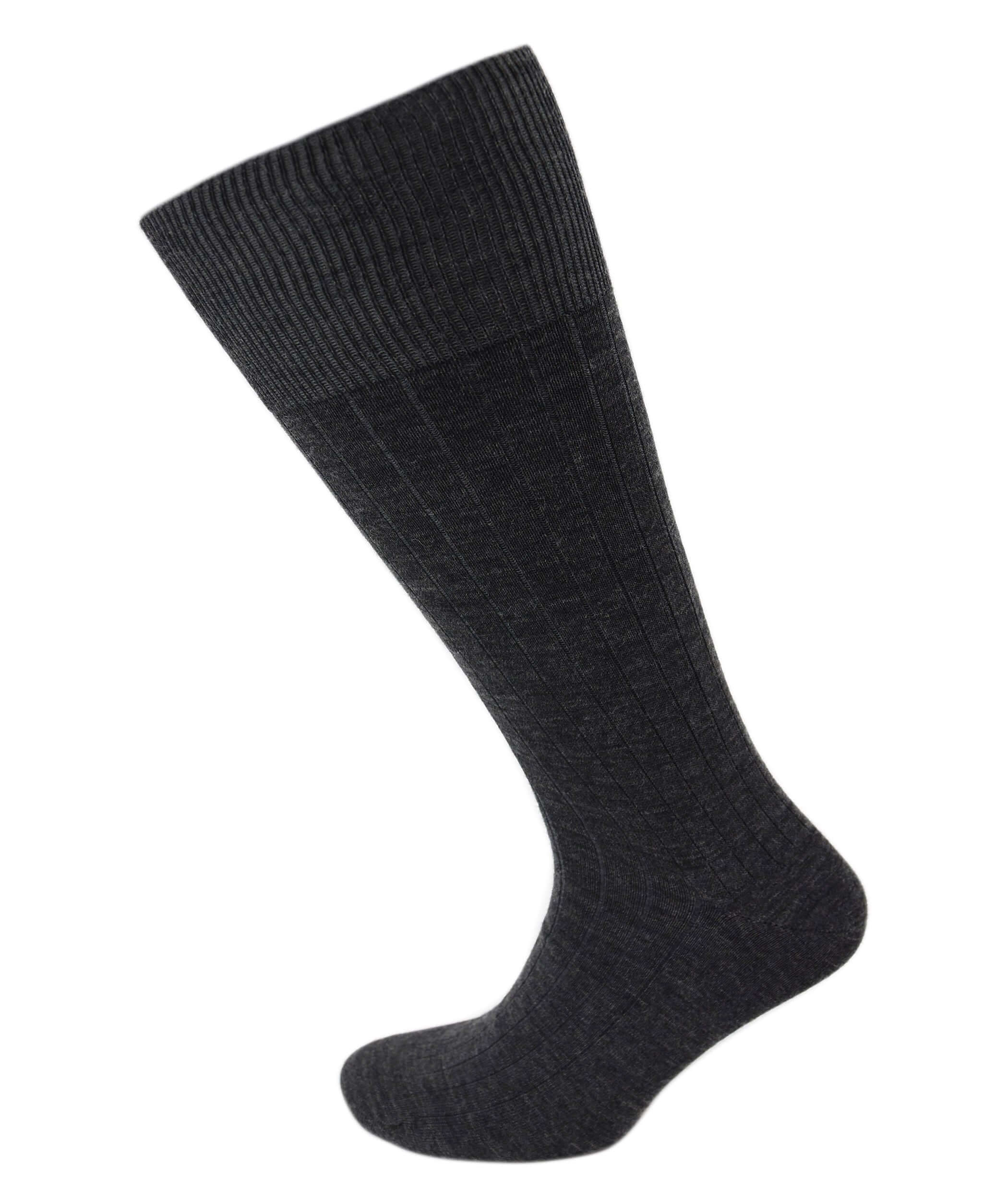 Viyella Men’s Merino Wool Half Hose Socks UK 6-11 - Mid Grey