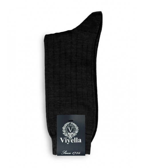 Viyella Men’s Short Merino Wool Socks UK 6-11 - City Grey