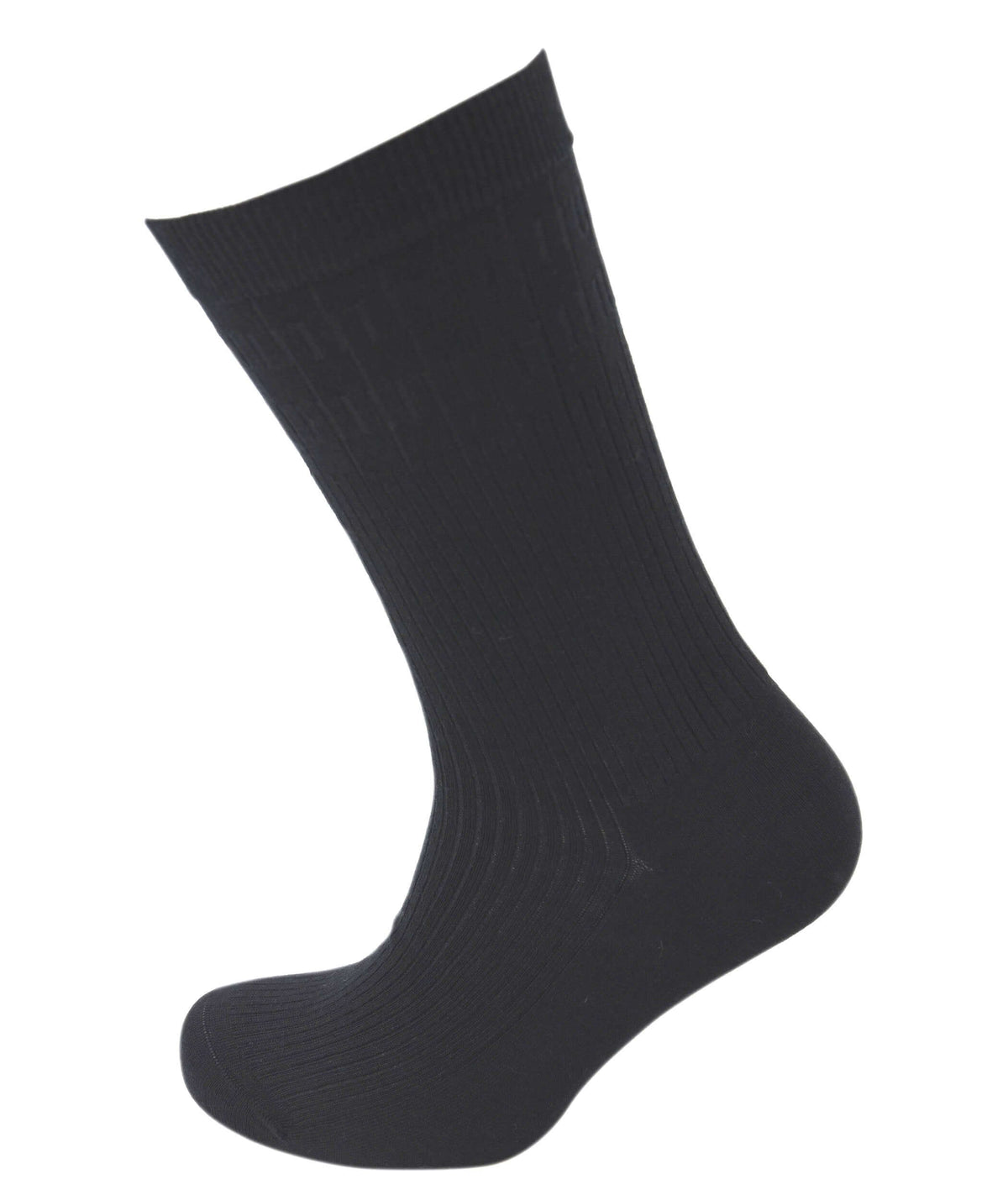 Viyella Men’s Softouch Non-Elastic Wool Socks UK 6-11 - Black