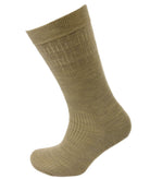 Viyella Men’s Softouch Non-Elastic Wool Socks UK 6-11 - Fawn
