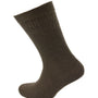 Viyella Mens Softouch Non Elastic Wool Socks With Hand Linked Toe - Mink