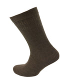 Viyella Men’s Softouch Non-Elastic Wool Socks UK 6-11 - Mink