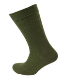 Viyella Men’s Softouch Non-Elastic Wool Socks UK 6-11 - Green