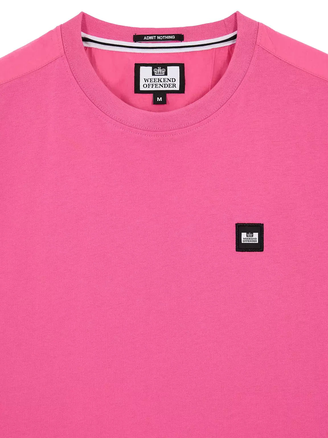 Weekend Offender Garcia Overlay T-Shirt | Candy Pink