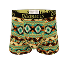 Oddballs Wild West Mens Boxer Shorts - Patterned Cotton Stretch Trunks