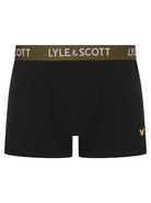 Lyle & Scott Men's 3 Pack Cotton Stretch Trunks - Black Multi