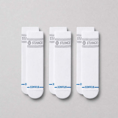 Stance Vital 3 Pack Quarter Socks - Cotton Rich Everyday Socks