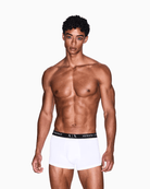 Armani Exchange 3 Pack Trunks Stretch Cotton - White/Black/Jet Set