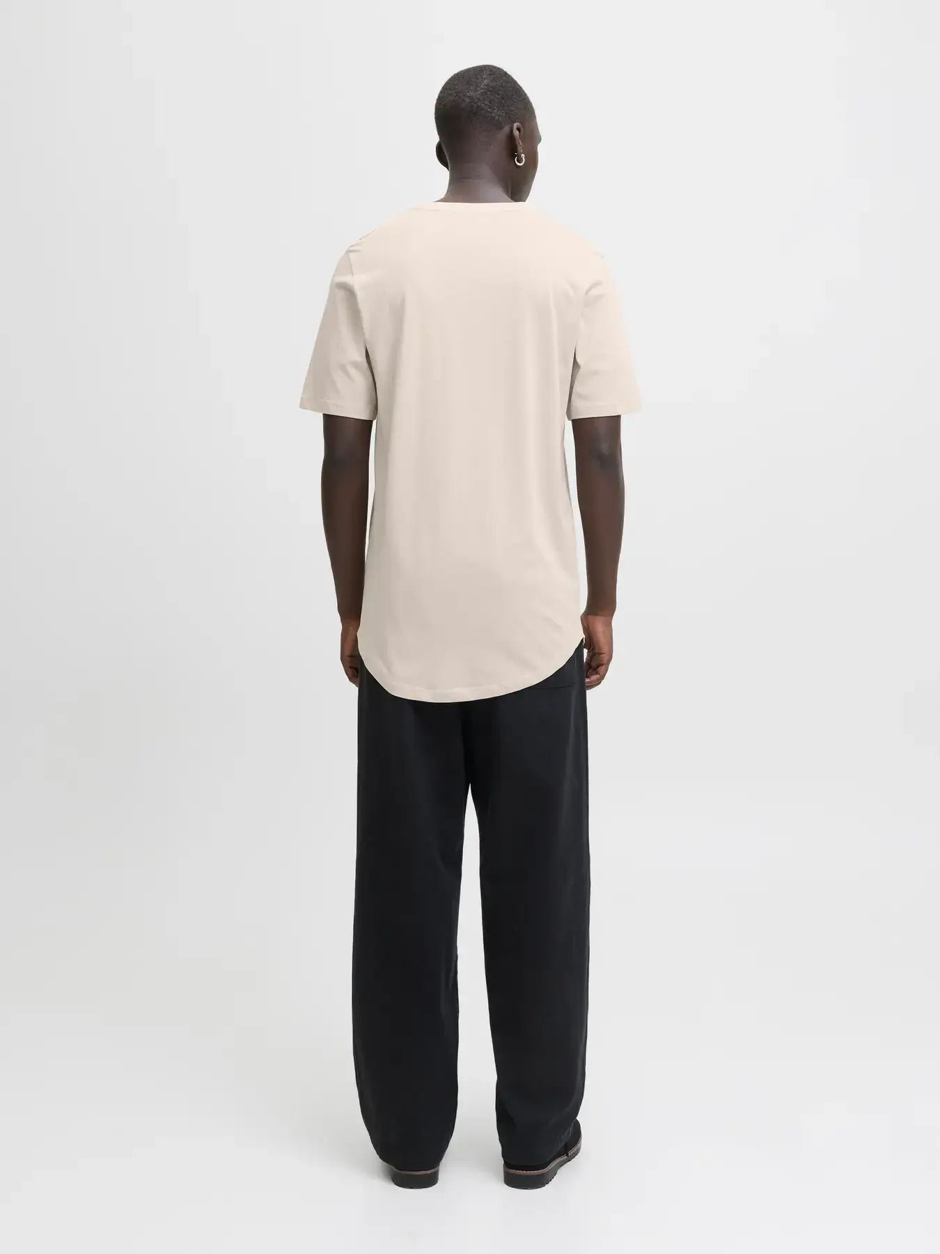 Jack & Jones Men’s 5-Pack Crew Neck T-Shirts – 100% Cotton, Classic Fit