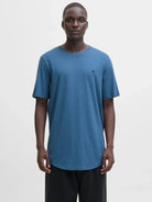 Jack & Jones Men’s 5-Pack Crew Neck T-Shirts – 100% Cotton, Classic Fit
