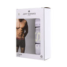 Jeff Banks Men's 3 Pack Cotton Fashion Trunks - Lillac/Yellow/Peach