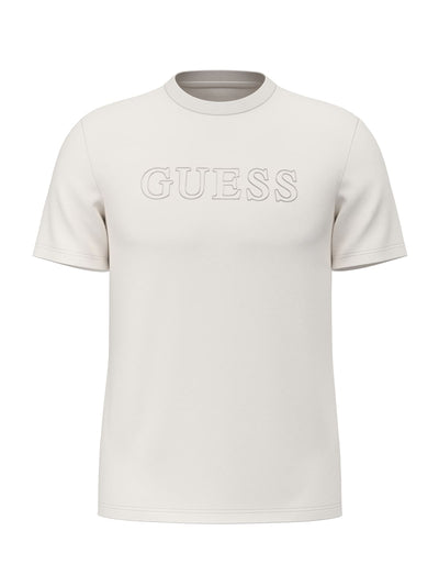 GUESS Men’s Alphy Stretch Cotton T-Shirt – Regular Fit Crew Neck