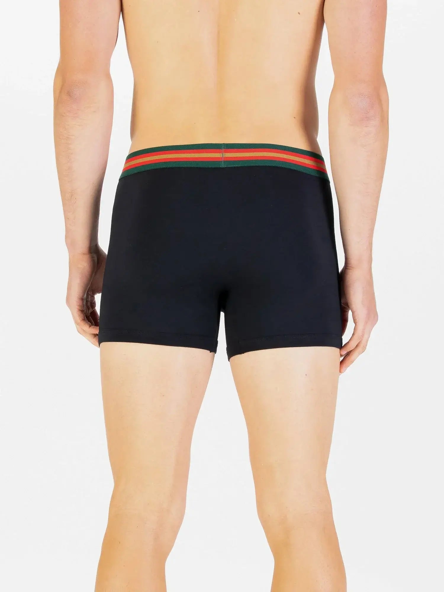 LUKE 3 Pack Black Boxers – Cotton Stretch Trunks