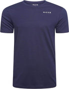 NICCE Mens Alvern Five Pack T-Shirts Denim/Burnt Orange/Navy/Sand/White