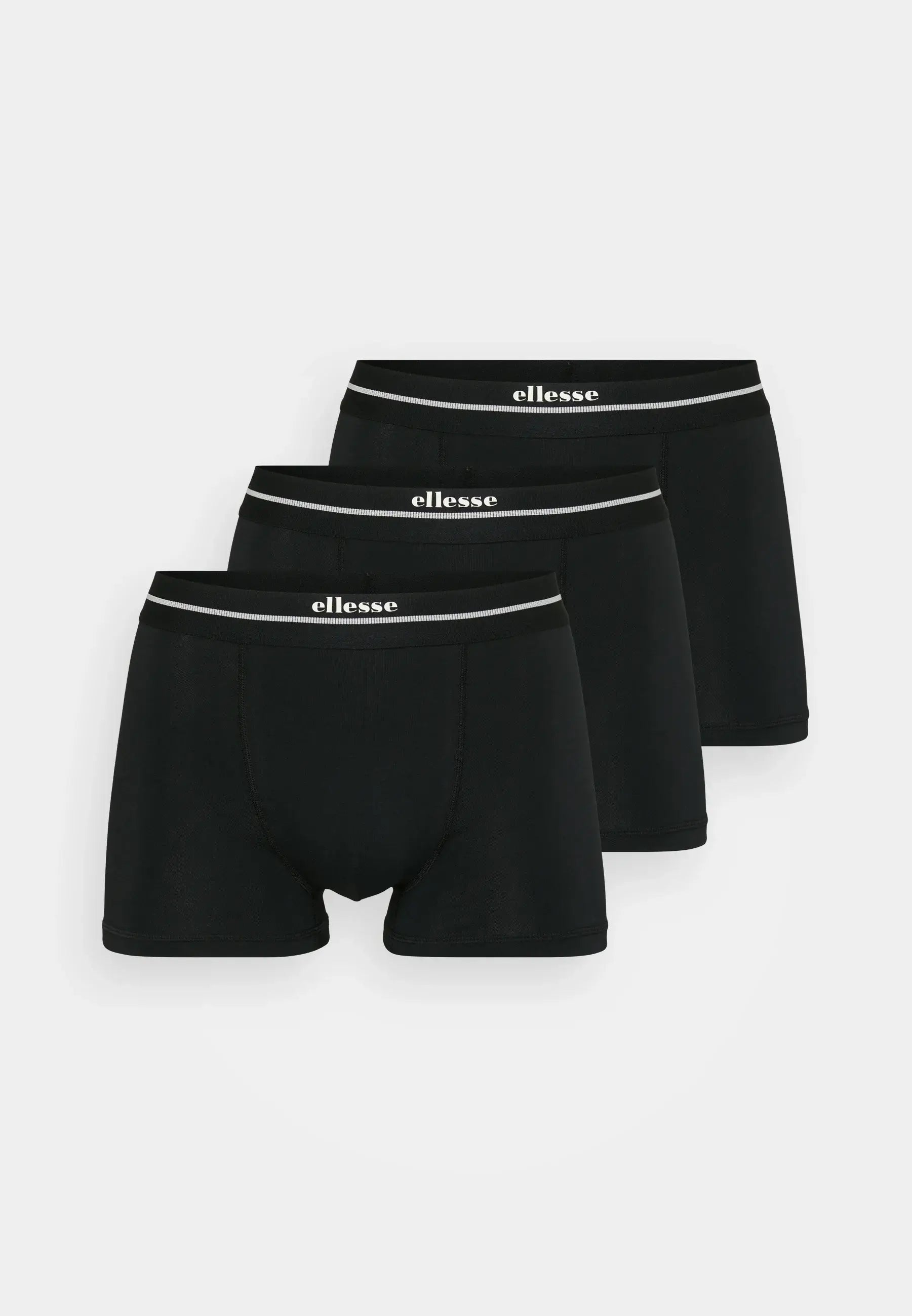 Ellesse Ambria Trunks 3 Pack | Premium Cotton Stretch Underwear