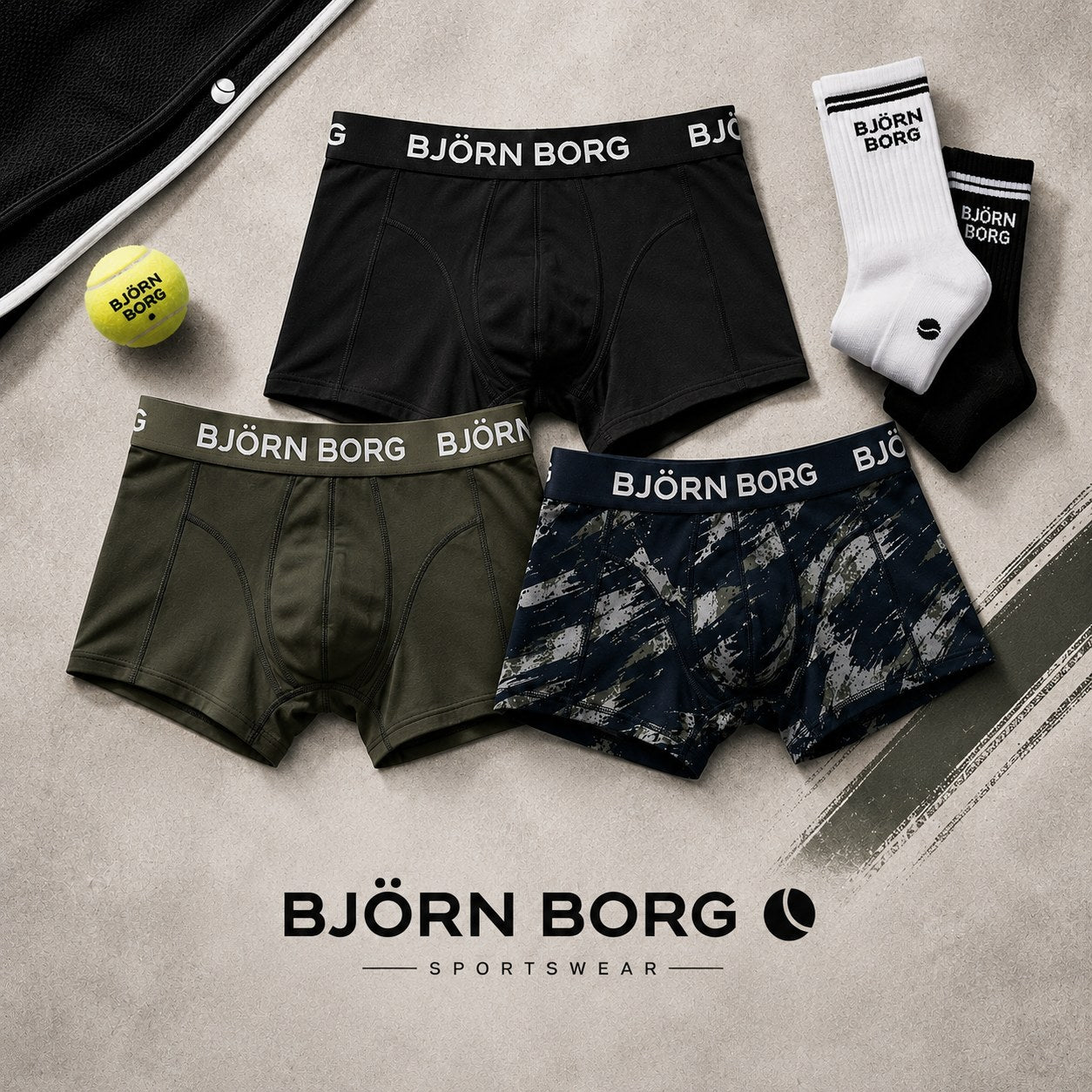 Björn Borg men’s underwear and socks