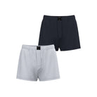 Björn Borg Cotton Stretch Woven Boxer Shorts 2-pack | Print, Navy Blue