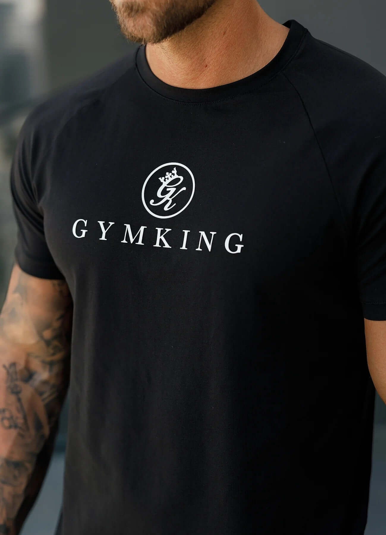 Gym King Pro Jersey Tee - Black
