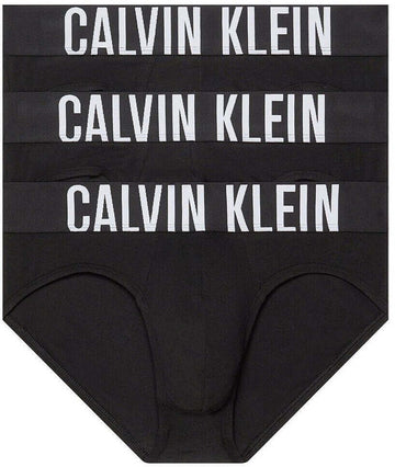 Calvin Klein Intense Power 3 Pack Briefs – Cotton Stretch, Black