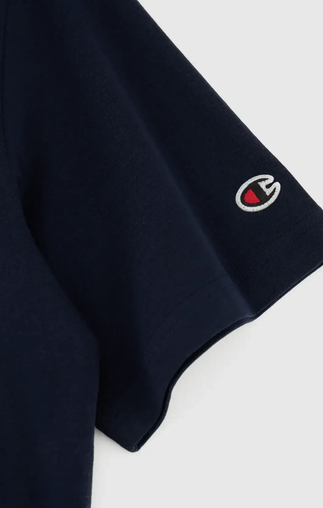 Champion Big Logo Cotton Jersey T-Shirt - Black