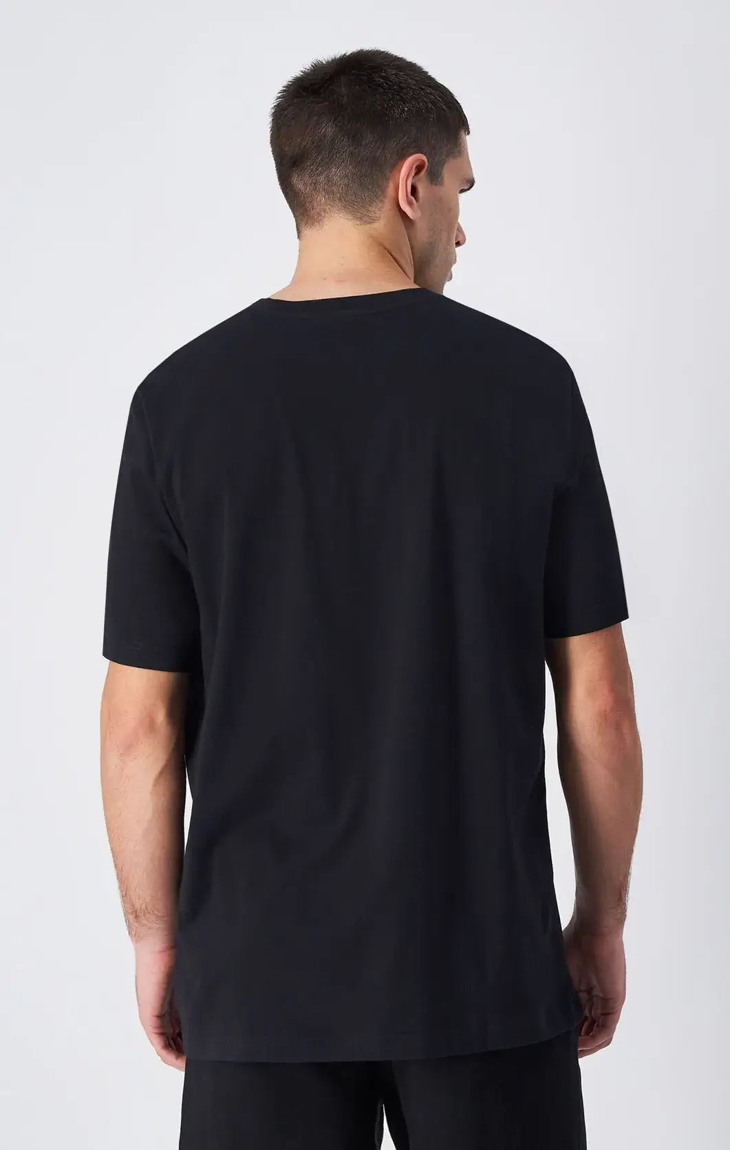 Champion Small Logo Cotton Jersey T-Shirt - Black