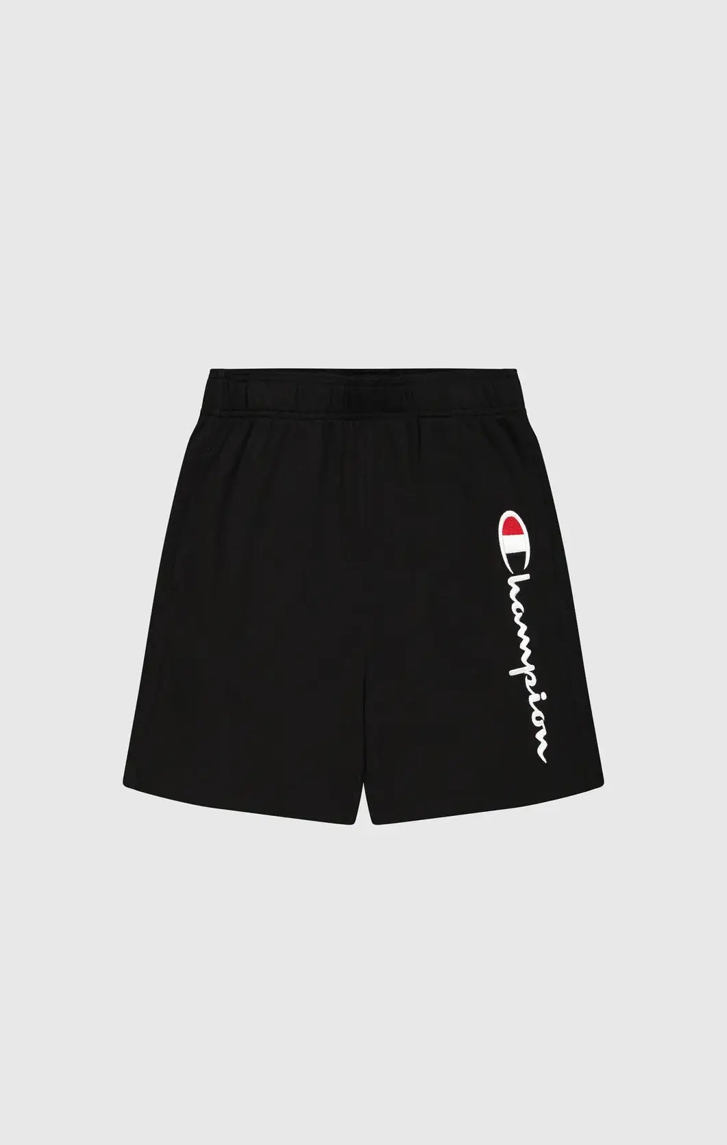 Champion Big Logo French Terry Shorts - Black