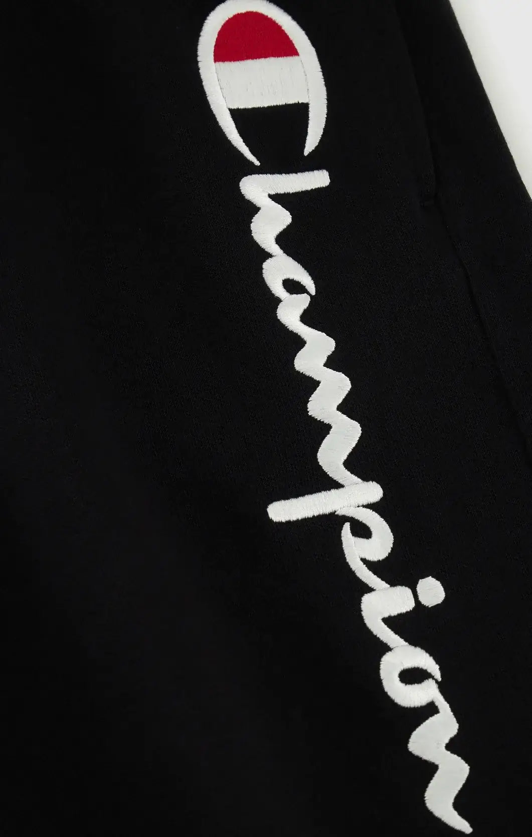 Champion Big Logo French Terry Shorts - Black