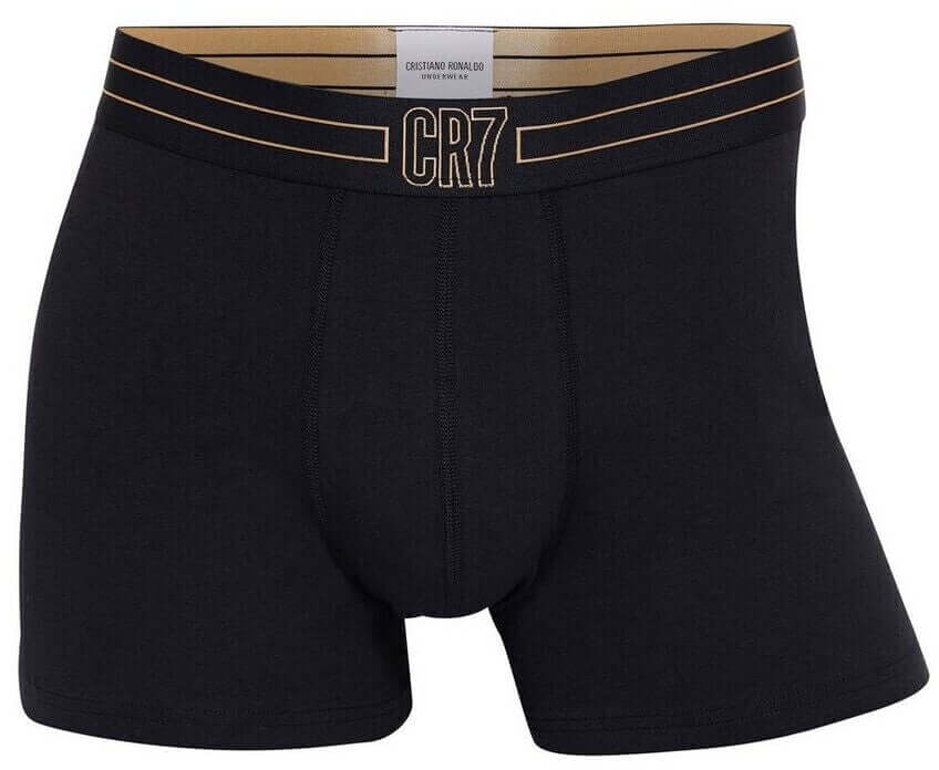 CR7 5-Pack Men's Cotton Fashion Trunk - Black / Gold