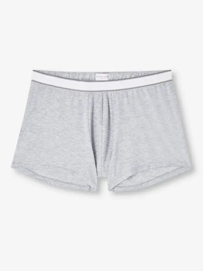 Derek Rose Men's Ethan Micro Modal Stretch Boxer Briefs  -  Silver Marl