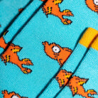Swole Panda Guppy Fish Bamboo Socks - UK ( 7-11 )