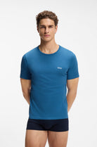 BOSS 3-Pack Cotton Underwear T-Shirts Green Blue 50532470-973