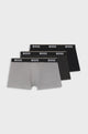 BOSS Power Design 3 Pack Stretch Cotton Trunks - Black / Grey Multi