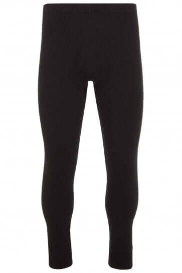 HJ Hall Cotton Rich Thermal Long Johns - Black
