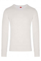 HJ Hall Cotton Rich Thermal Long Sleeve Top - White