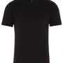 HJ Hall Cotton Rich Thermal Short Sleeve T-shirt - Black