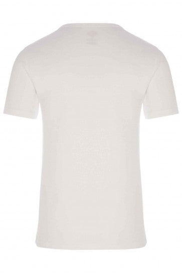 HJ Hall Cotton Rich Thermal Short Sleeve T-shirt - White