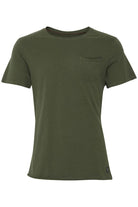 Blend BHNoel T-Shirts with Chest Pocket - 100% Cotton Jersey