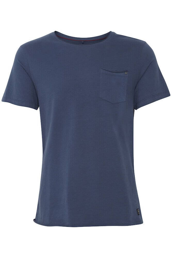 Blend BHNoel T-Shirts with Chest Pocket - 100% Cotton Jersey
