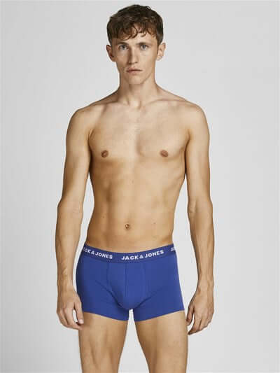 Jack & Jones 5-Pack Cotton Stretch Trunks | Multi-Colour Men’s Underwear