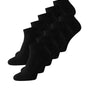 Jack & Jones 10 Pack Ankle Socks - Black