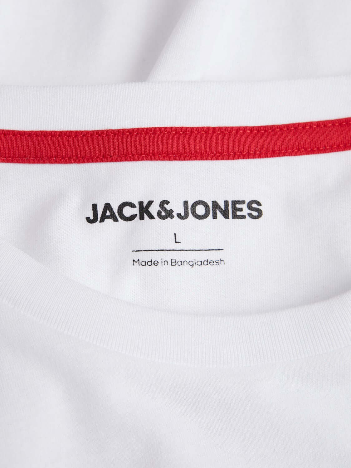 Jack & Jones 1 Pack JJLOOF Crew Neck 100% Cotton T-Shirt