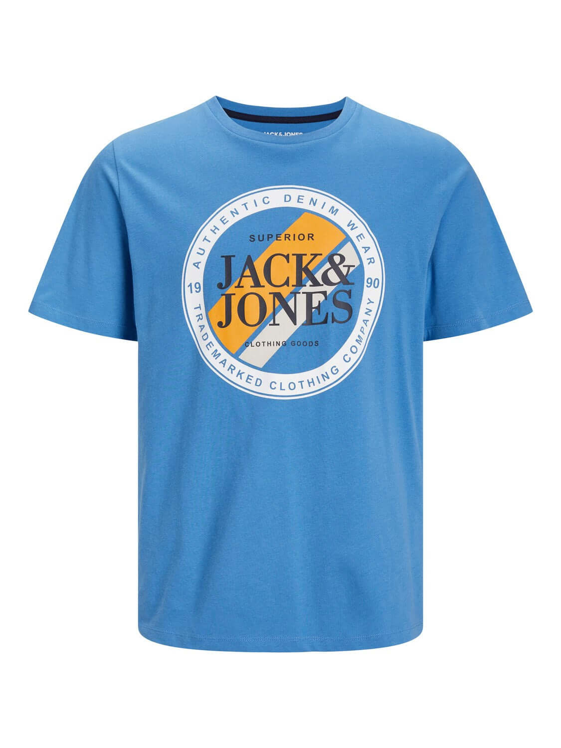 Jack & Jones 1 Pack JJLOOF Crew Neck 100% Cotton T-Shirt