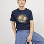 Jack & Jones JJsummer Vibe Crew Neck 100% Cotton T-Shirt