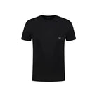 Emporio Armani 2 Pack Crew Neck Loungewear T-Shirt - Magenta / Black