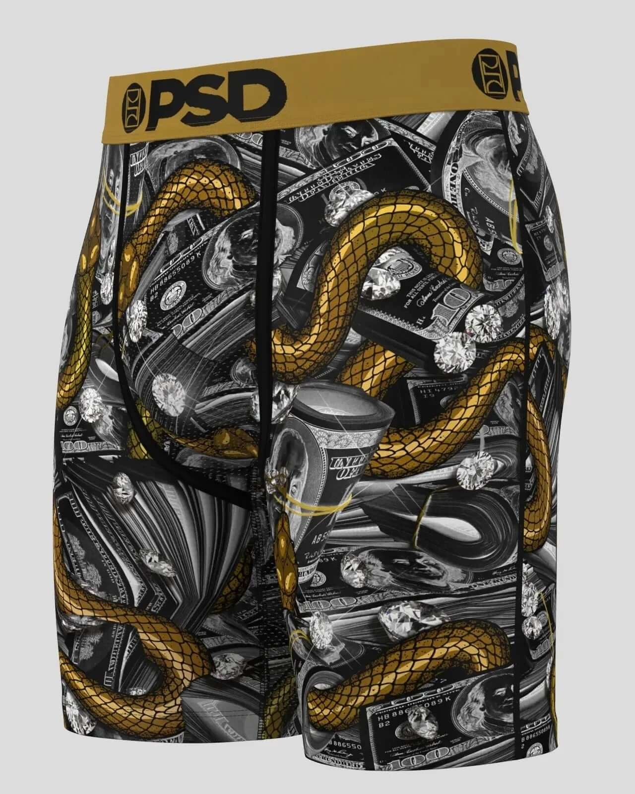 PSD Men's Paisley 7" Boxer Briefs - Mamba Money