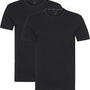 Calvin Klein 2 Pack Lounge T-Shirts Modern Cotton - Black