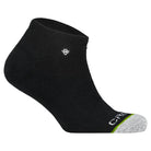 Crossfly Original Men's Low Cut Socks - Black side view