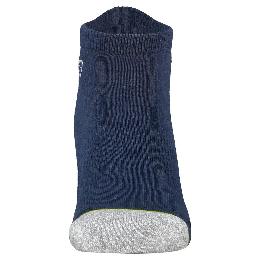 Crossfly Original Men's Low Cut Socks - Navy Marle front view