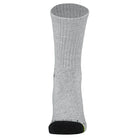 Crossfly Original Men's 12" Crew Socks - Grey Marle front view