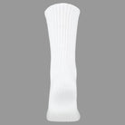 Crossfly Original Men's 12" Crew Socks - White back view